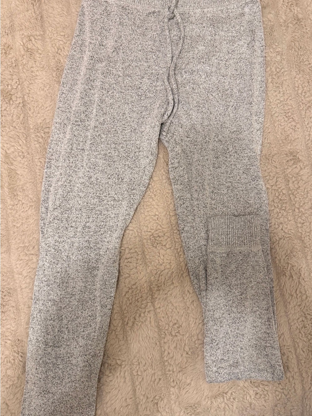American Eagle Outfitters Heather Gray Knit Joggers